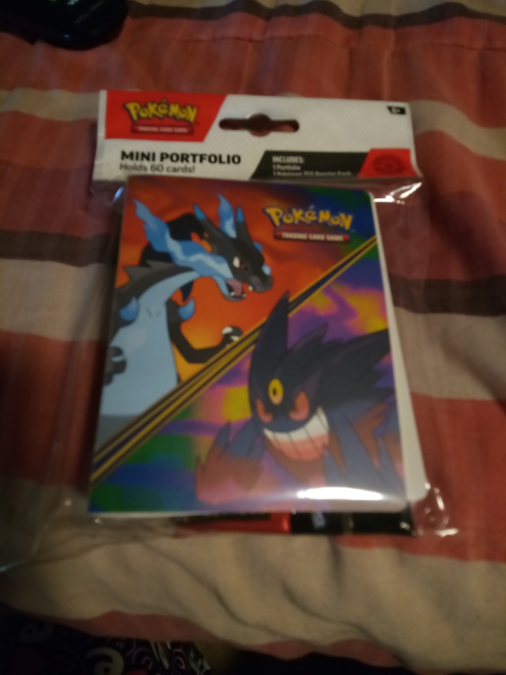 Pokemon Mini Portfolio One Piece - Blue, Purple, Orange, Black
